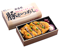 姫路駅豚かつめし
