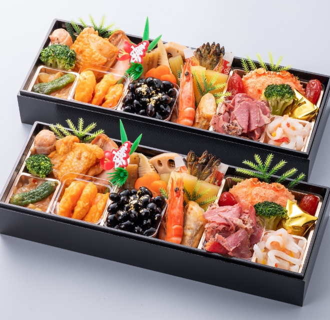 冷蔵おせち・個食おせち2段重