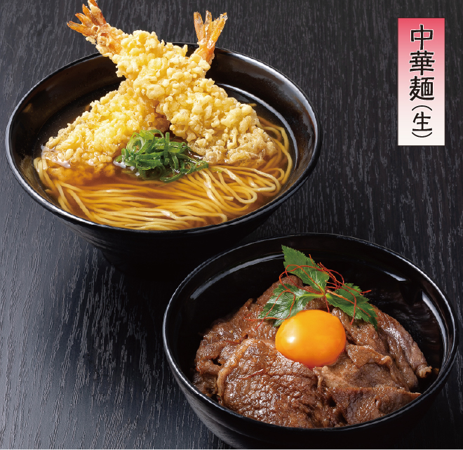 神戸牛すき焼き丼海老天えきそばセット